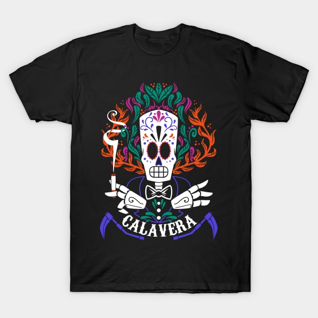 Calavera T-Shirt by TheTeenosaur